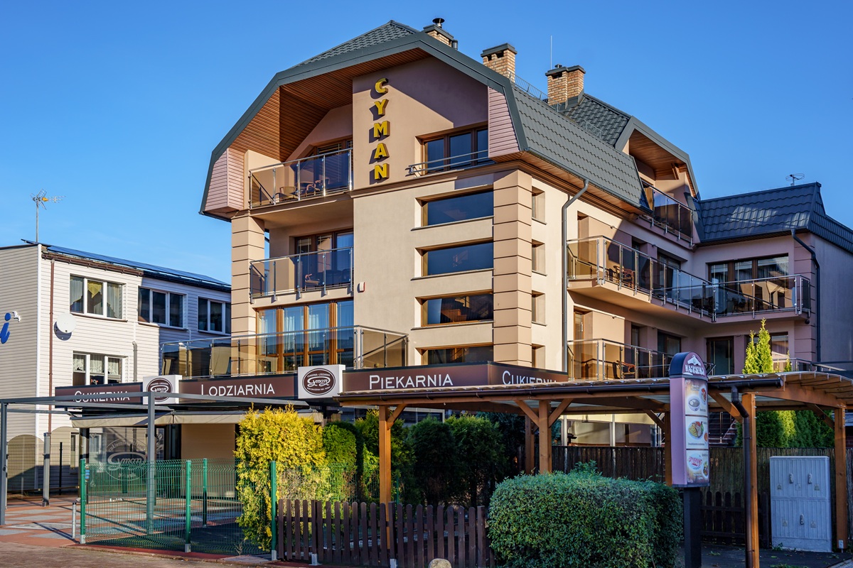 Pensjonat ”Cyman” - obiekt odnowiony w 2017r.